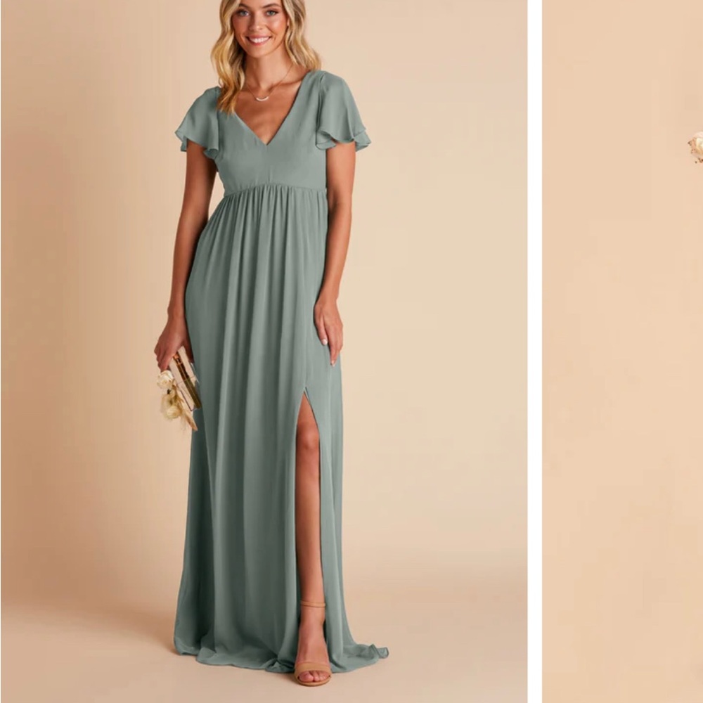 Birdy Grey Hannah Dress is color Sea Glass